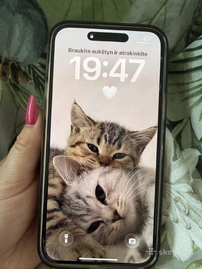 Skubiai Parduodu iPhone 15 Plus 128 GB (rožinis)
