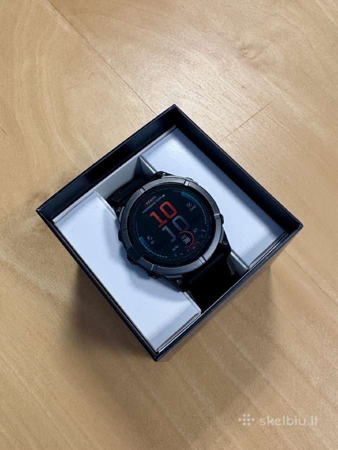 Garmin Fenix E 47mm Slate Grey laikrodis - nuotraukos Nr. 5