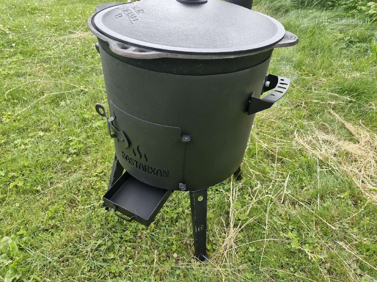 Kazano krosnelė 12 l. su kazanu ir priedais - nuotraukos Nr. 21