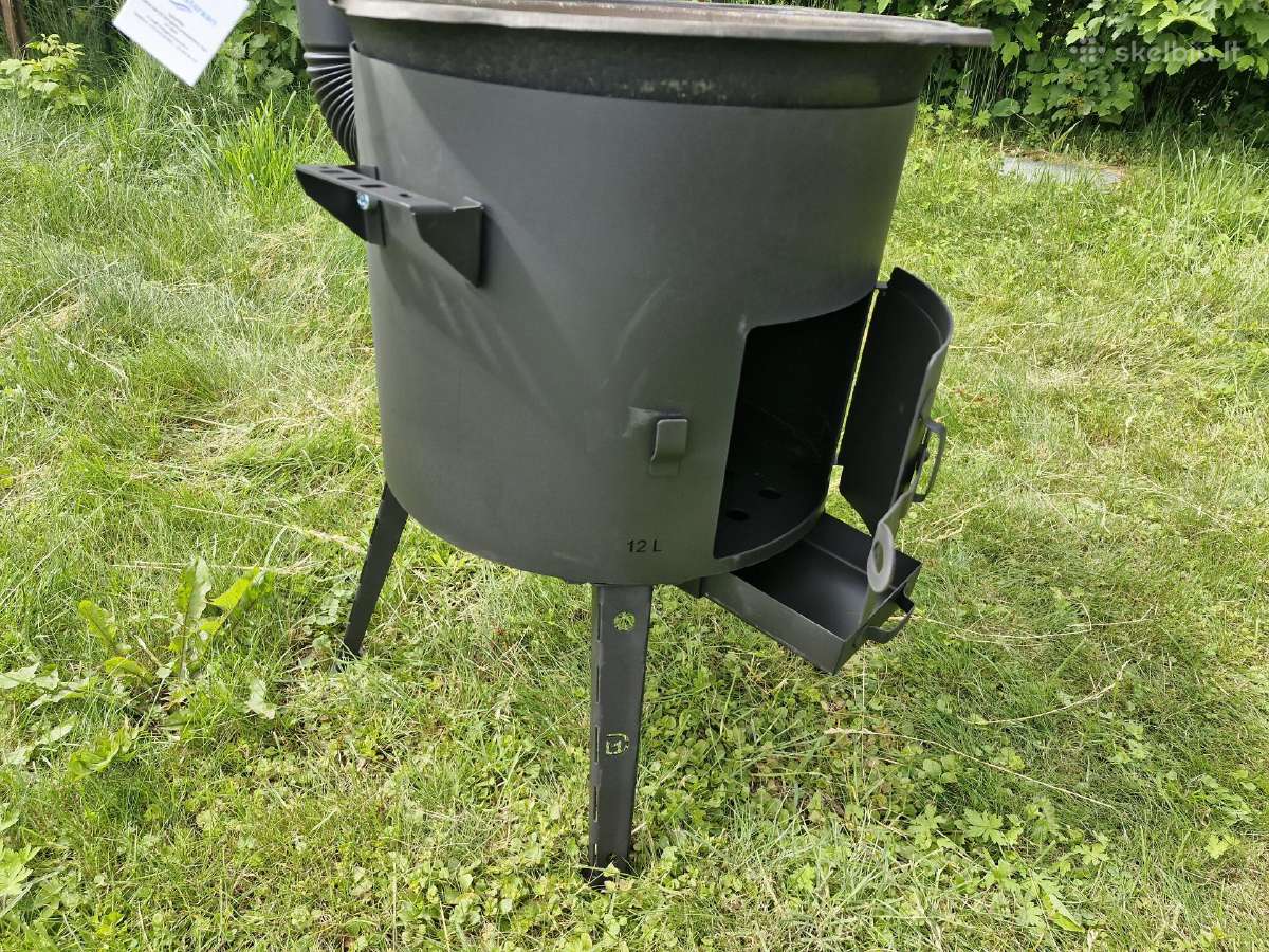Kazano krosnelė 12 l. su kazanu ir priedais - nuotraukos Nr. 30
