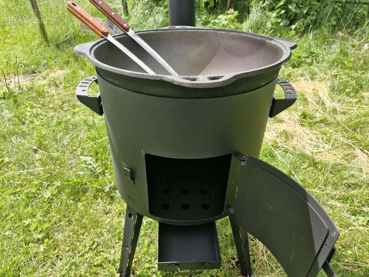 Kazano krosnelė 12 l kazanui - nuotraukos Nr. 10