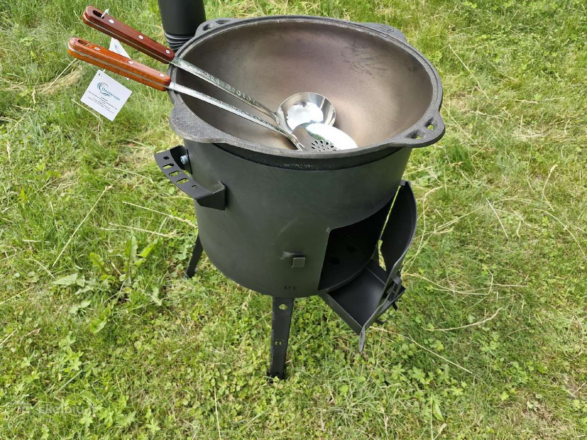 Kazano krosnelė 12 l kazanui - nuotraukos Nr. 17