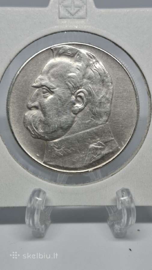 Lenkija 10 zlotų 1939 Pilsudskis