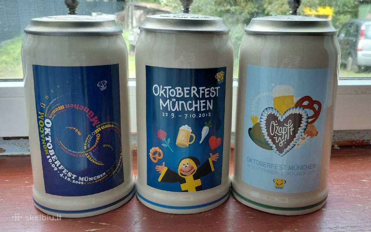 Kolekcinis Oktoberfest alaus bokalas su sertifikat - nuotraukos Nr. 5