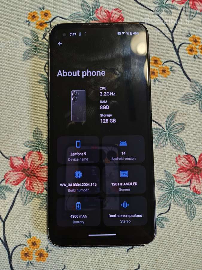 Asus zenfone 9