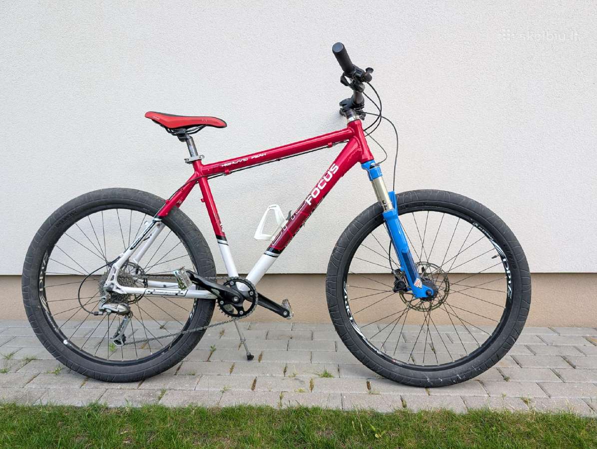 Focus 26" orinė šakė, aptarnautas, Restomod
