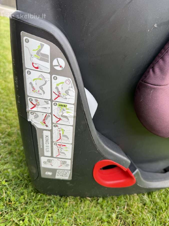 Automobilinė kėdutė Britax Römer King II Ls - nuotraukos Nr. 3