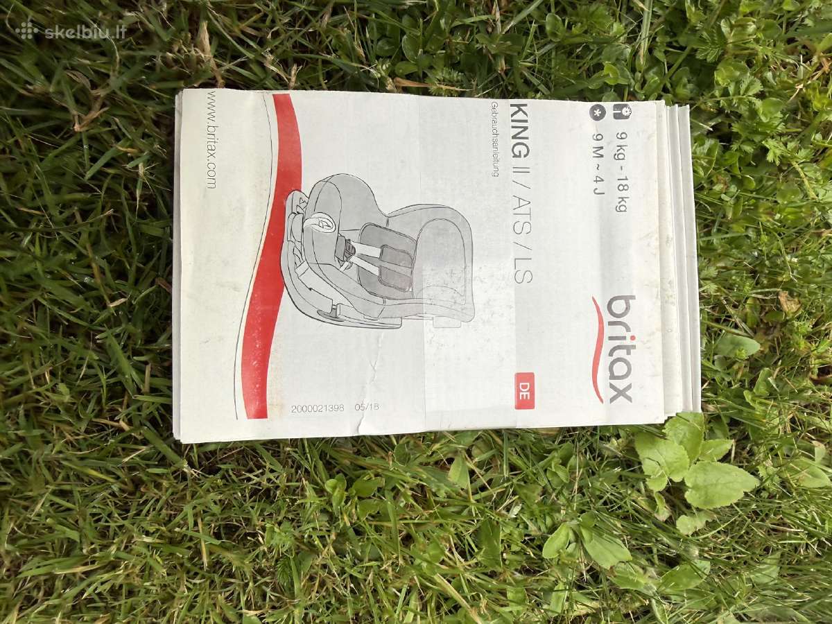 Automobilinė kėdutė Britax Römer King II Ls - nuotraukos Nr. 6
