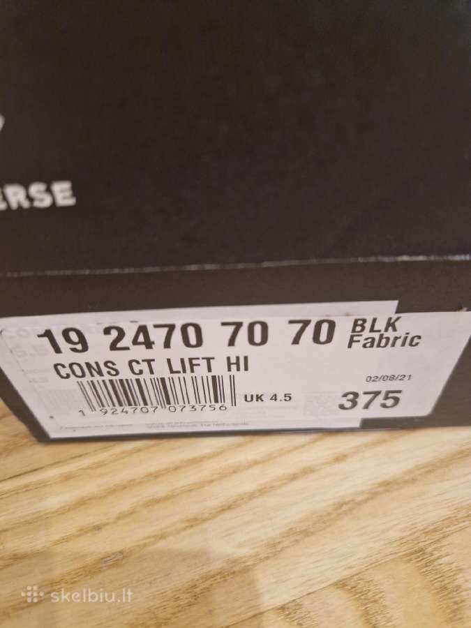 Converse batai 37,5 dydžio - nuotraukos Nr. 4