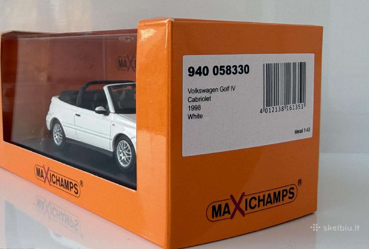 VW Golf Iv 1:43 - nuotraukos Nr. 8