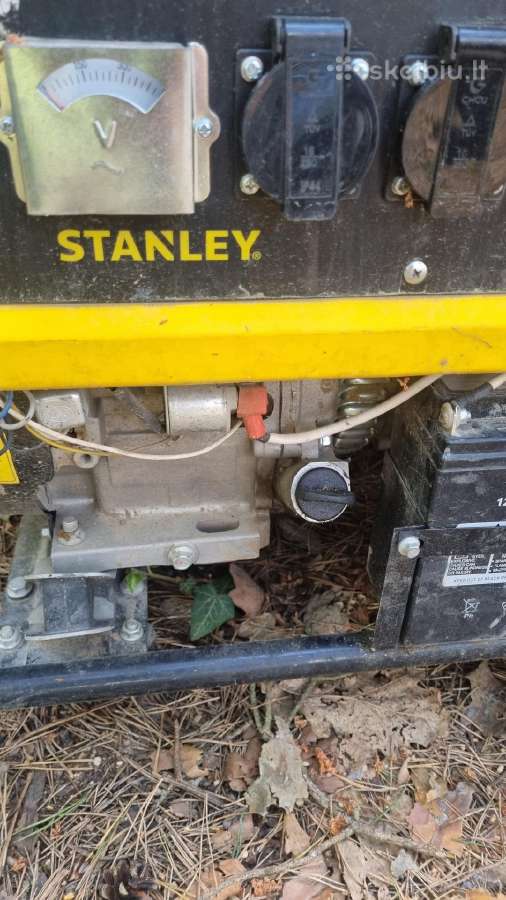 El.generatorius Stanley 380/240v - nuotraukos Nr. 3