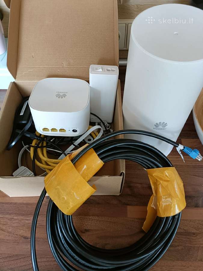 5G maršrutizatorius Huawei 5G Cpe Max ir WiFi