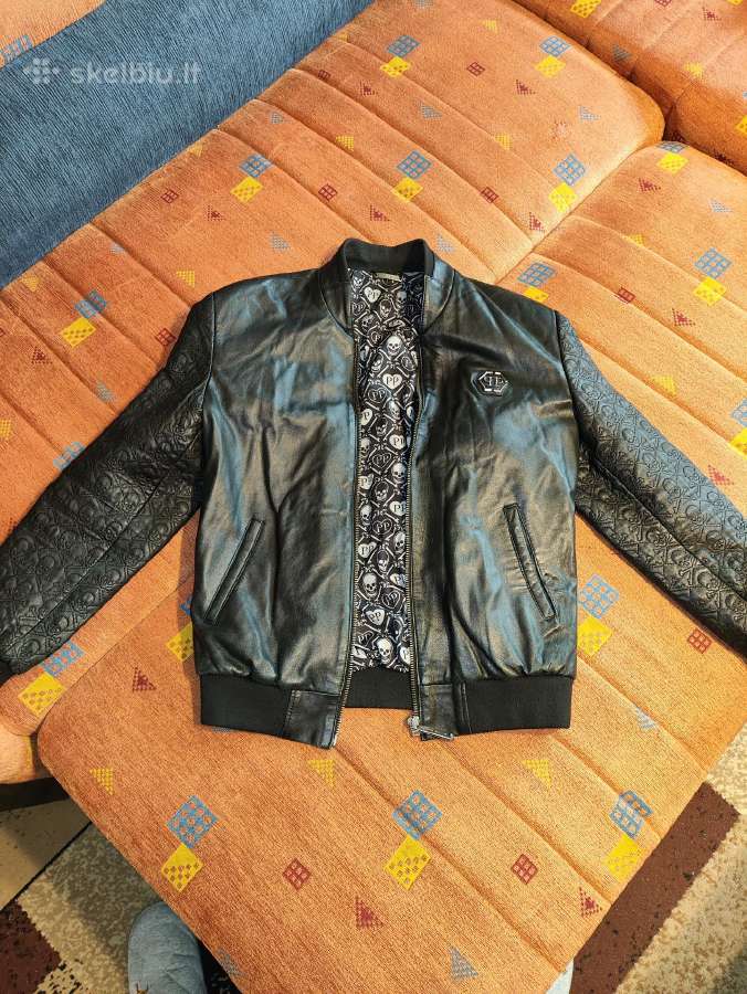 Odinė striukė Philipp Plein