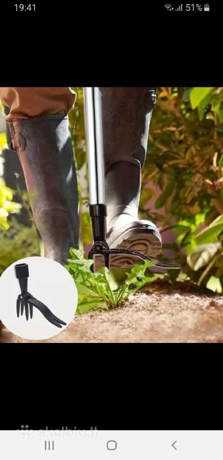 Piktžolių ravėjimo įrankis - nuotraukos Nr. 7