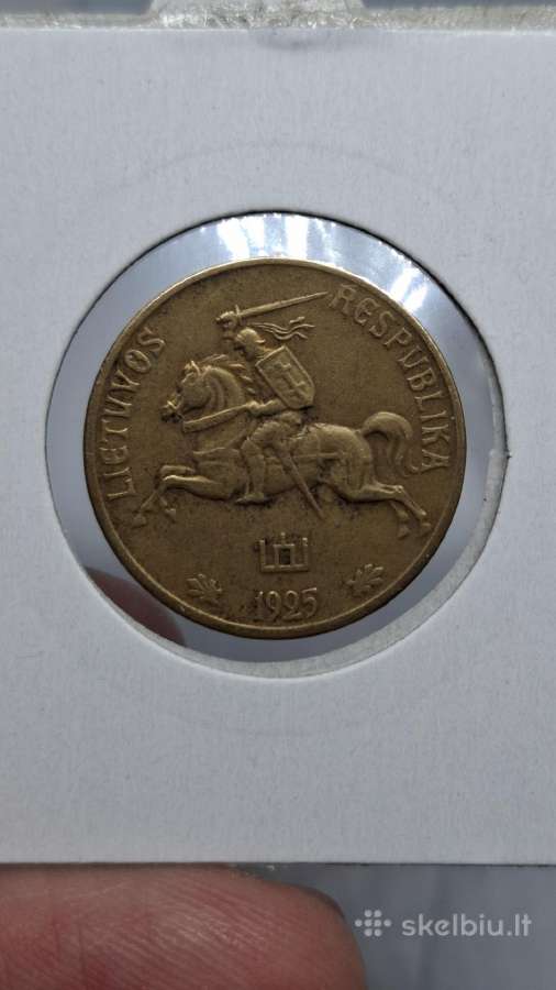 Lietuva 1925 20 centų - nuotraukos Nr. 3