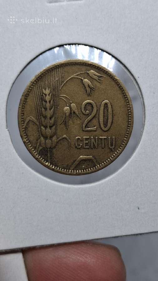 Lietuva 1925 20 centų - nuotraukos Nr. 6