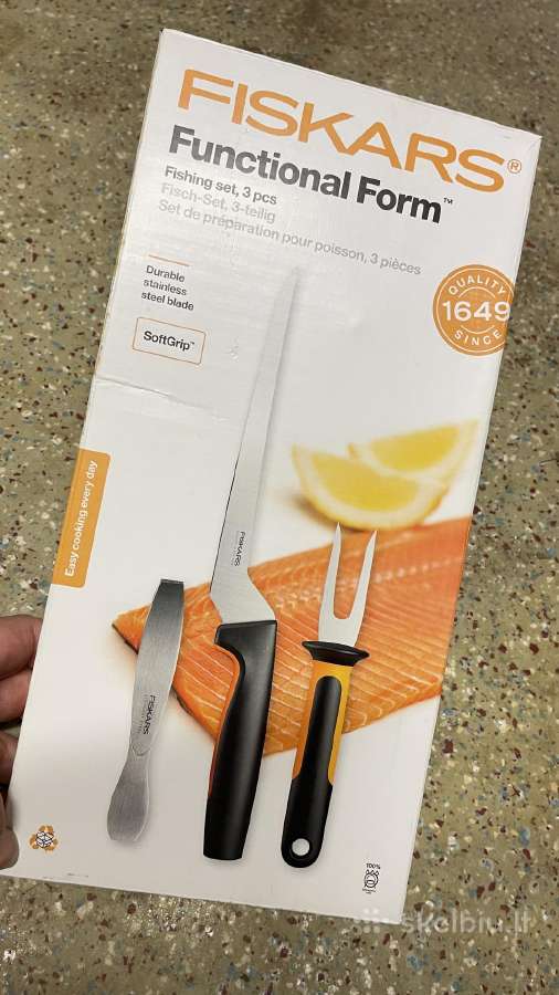 Žuvies įrankių rinkinys Fiskars