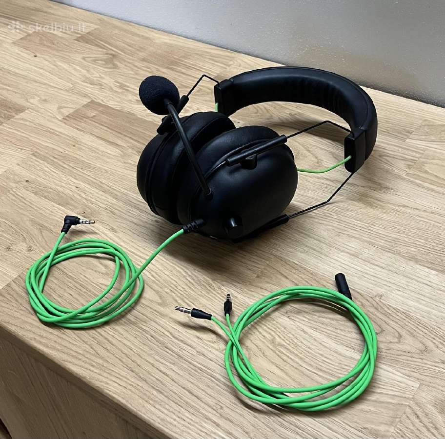 Razer blackshark V2 ausinės