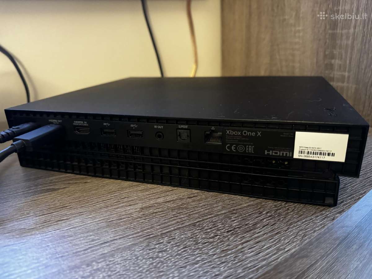Xbox one x 1tb - nuotraukos Nr. 3
