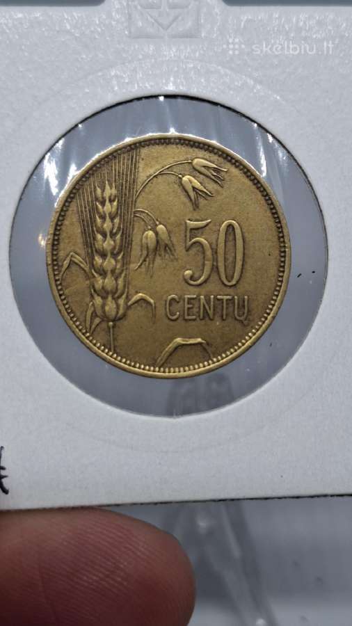 Lietuva 1925 50 centu - nuotraukos Nr. 4