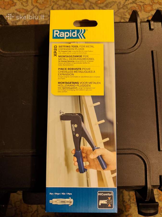 Gipskartonio įvarų replės Rapid Xp20