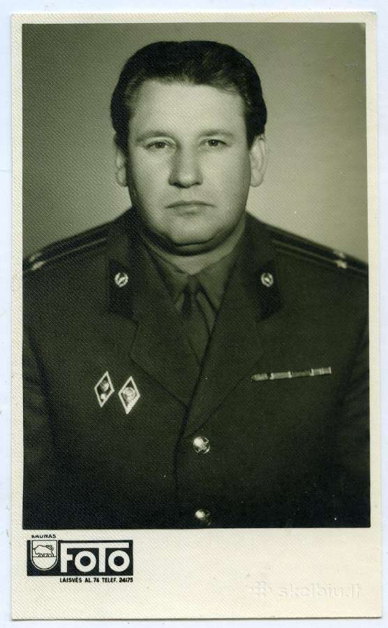Kgb kadrų skyriaus viršininko V. Paplausko foto