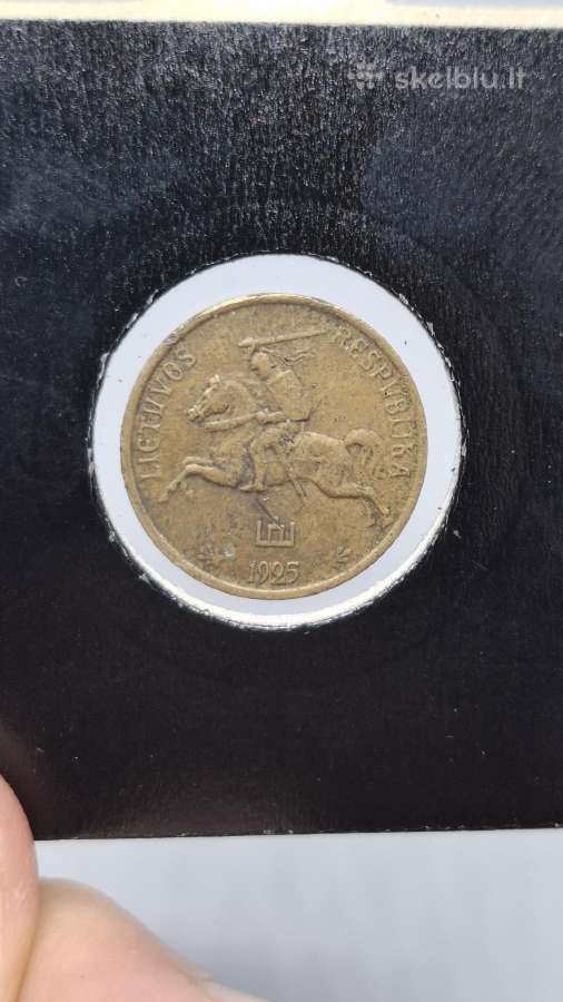 Lietuva 1925 5 centai - nuotraukos Nr. 5