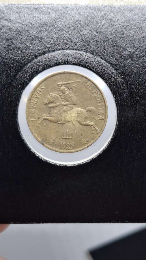 Lietuva 1925 5 centai - nuotraukos Nr. 9