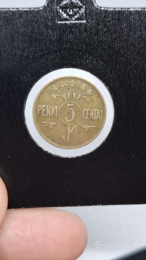 Lietuva 1925 5 centai - nuotraukos Nr. 10