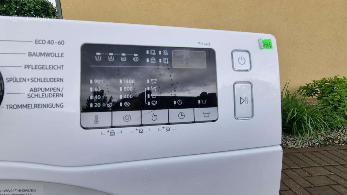 Nauja Samsung Ww91t4543ae+ garantija - nuotraukos Nr. 6