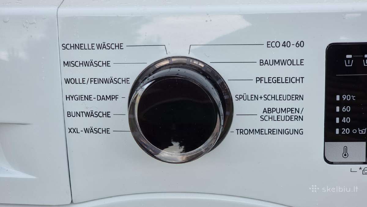 Nauja Samsung Ww91t4543ae+ garantija - nuotraukos Nr. 12