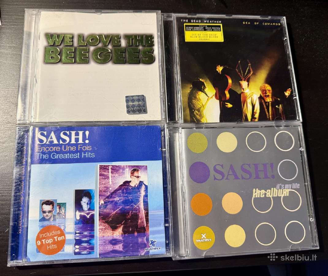 Joplin,sash!,beegees,beatles CD