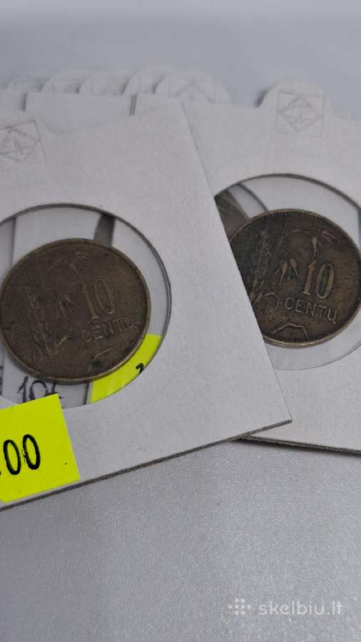 Lietuva 1925 m. 10 centų
