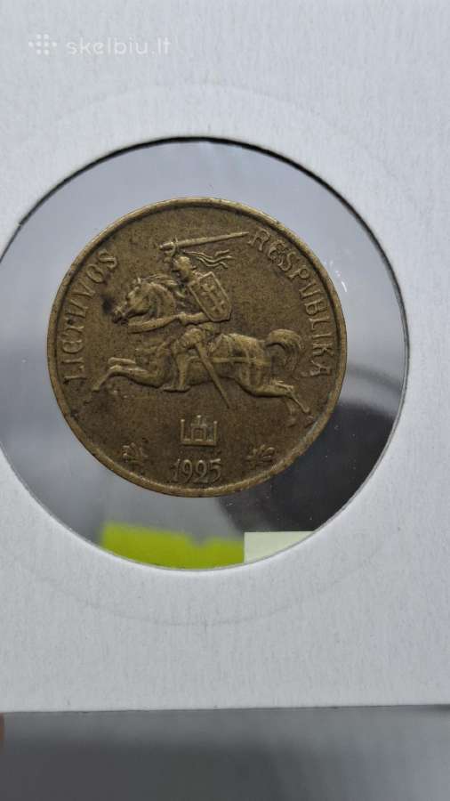 Lietuva 1925 m. 10 centų - nuotraukos Nr. 3