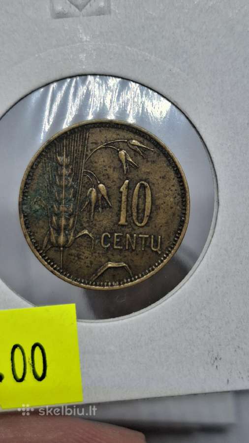 Lietuva 1925 m. 10 centų - nuotraukos Nr. 4