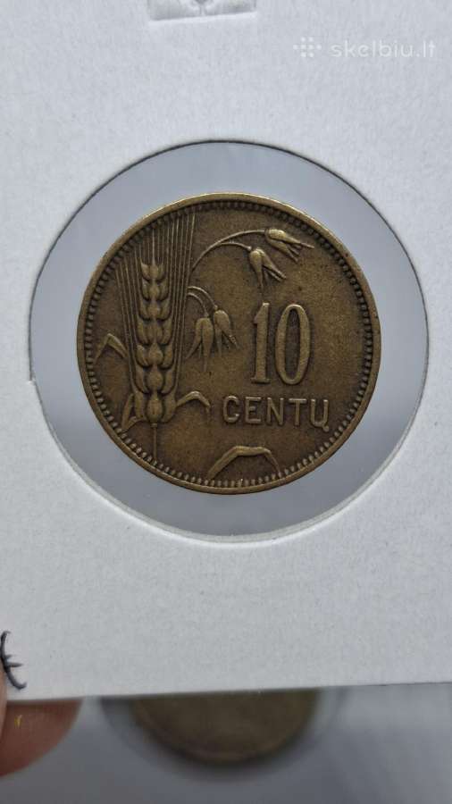 Lietuva 1925 m. 10 centų - nuotraukos Nr. 6