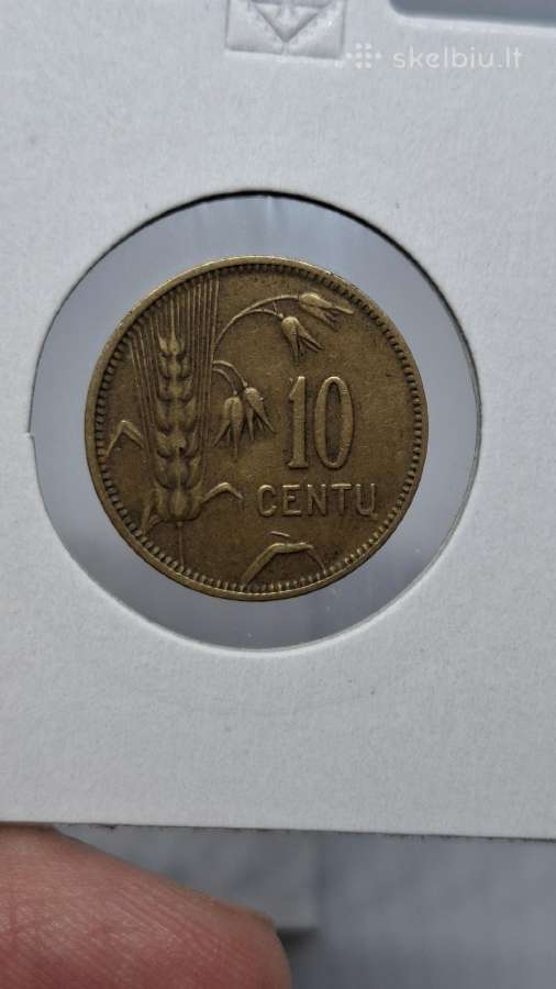 Lietuva 1925 m. 10 centų - nuotraukos Nr. 12