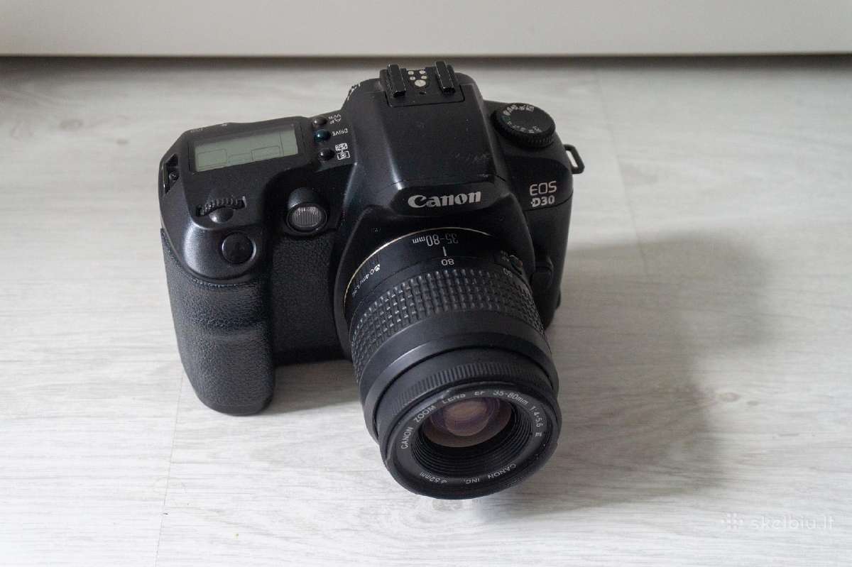 Canon d30 fotoaparatas - nuotraukos Nr. 6