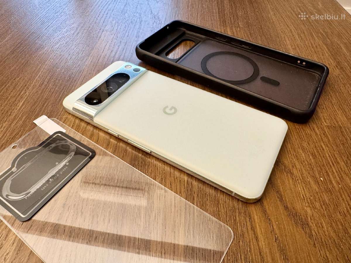 Google Pixel 8 Pro 128gb + Apsauginės plevelės