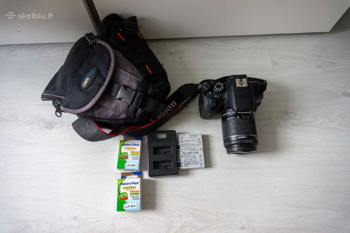 Canon 700d fotoaparatas