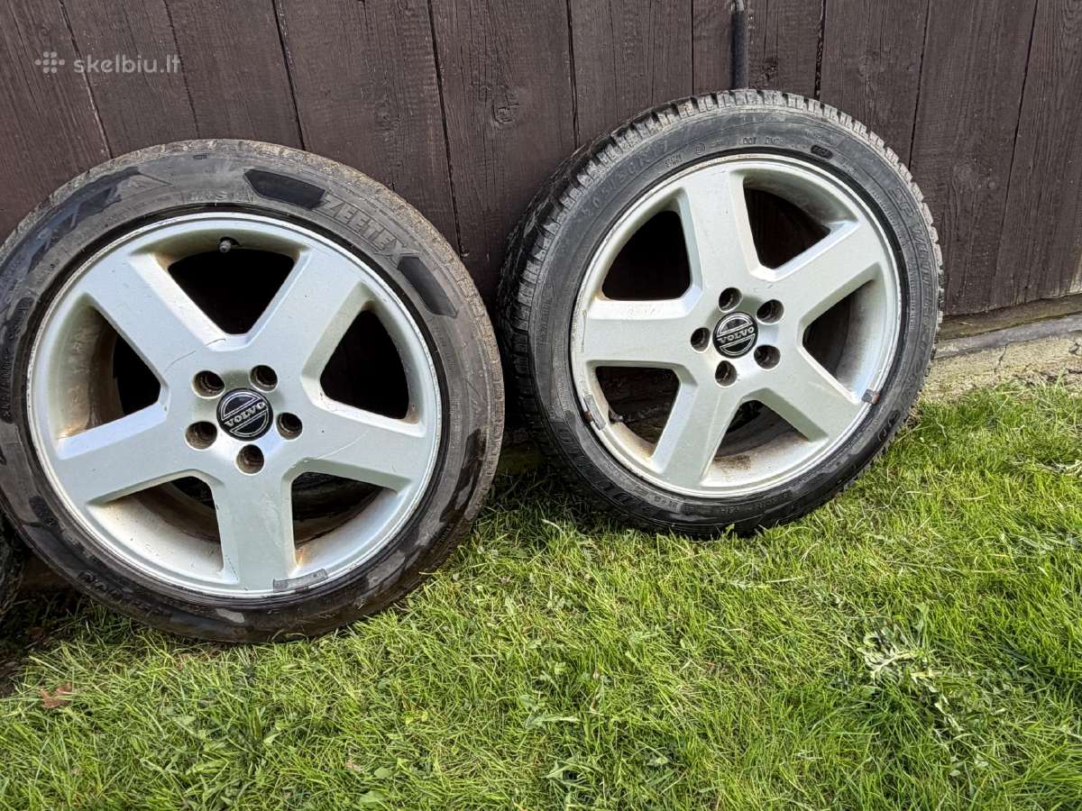 Volvo lieti ratai R17 su padangom - nuotraukos Nr. 3