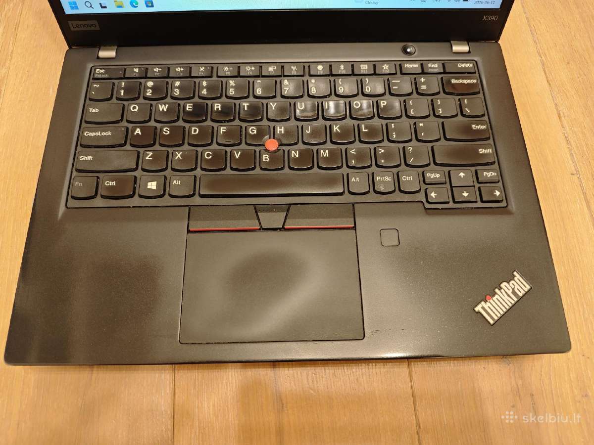 Lenovo Thinkpad X390– 13.3“/i5-8265u/8gb RAM/256gb - nuotraukos Nr. 3