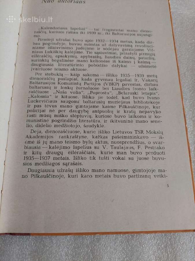 Kalendoriaus lapeliai - nuotraukos Nr. 3