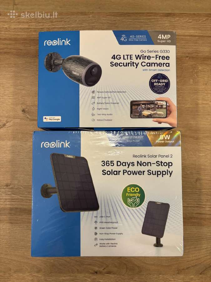 Reolink Go Series G330 + Reolink Sonar Panel 2