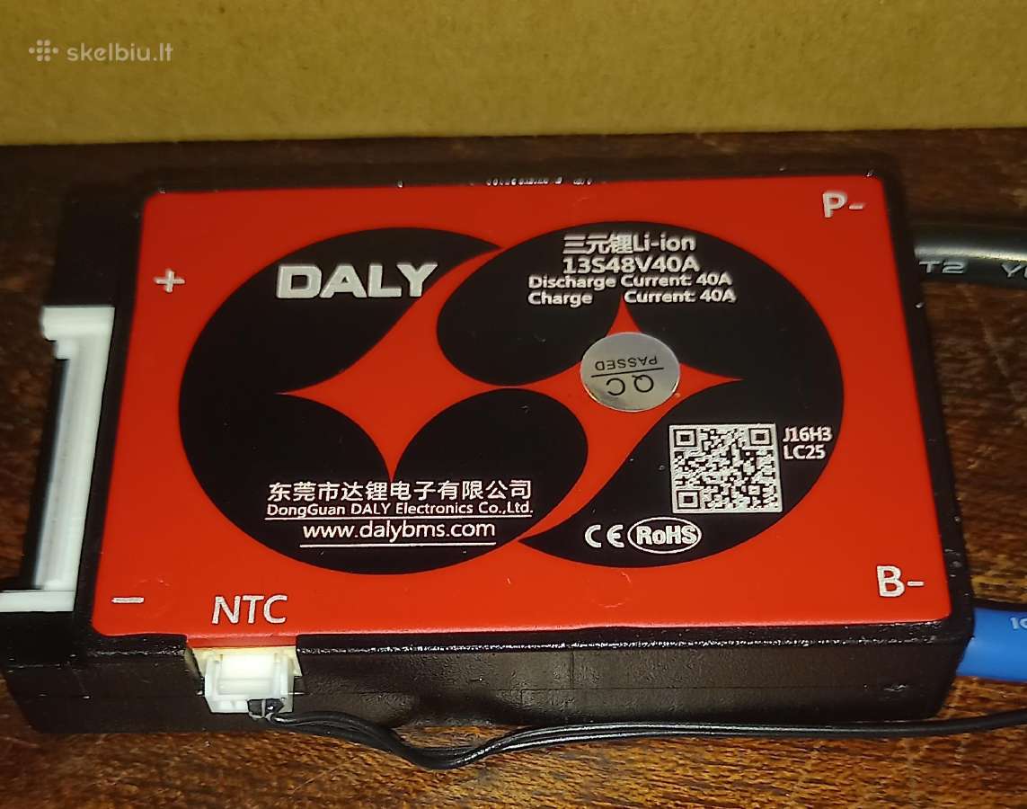Daly bms 13s 48v 40a 28€