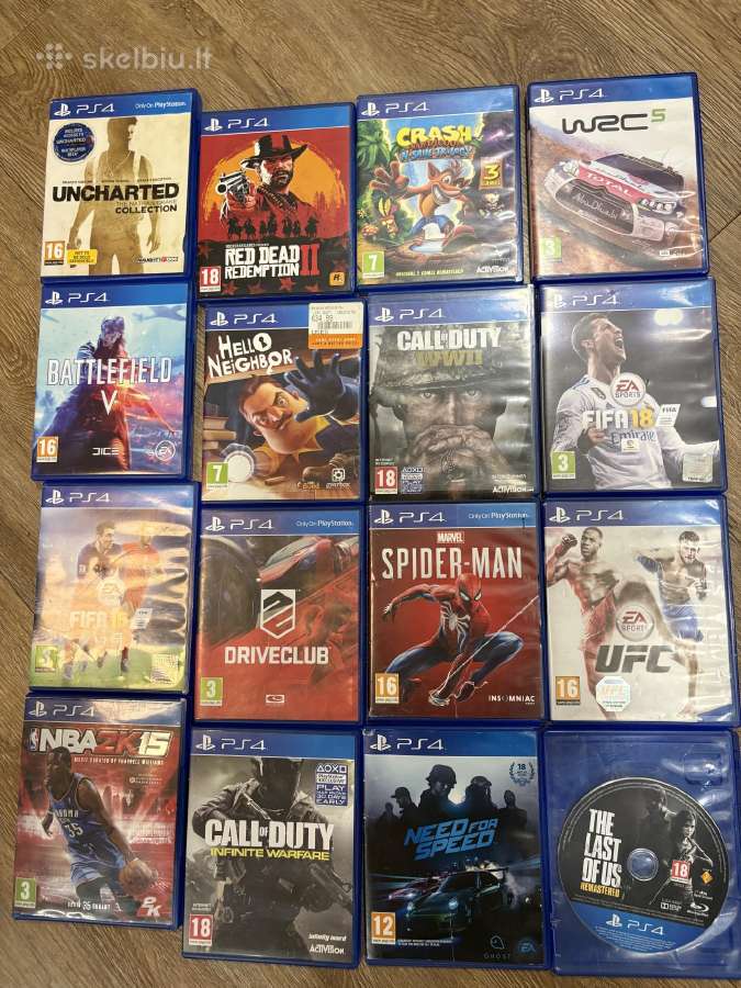 Ps4 zaidimai