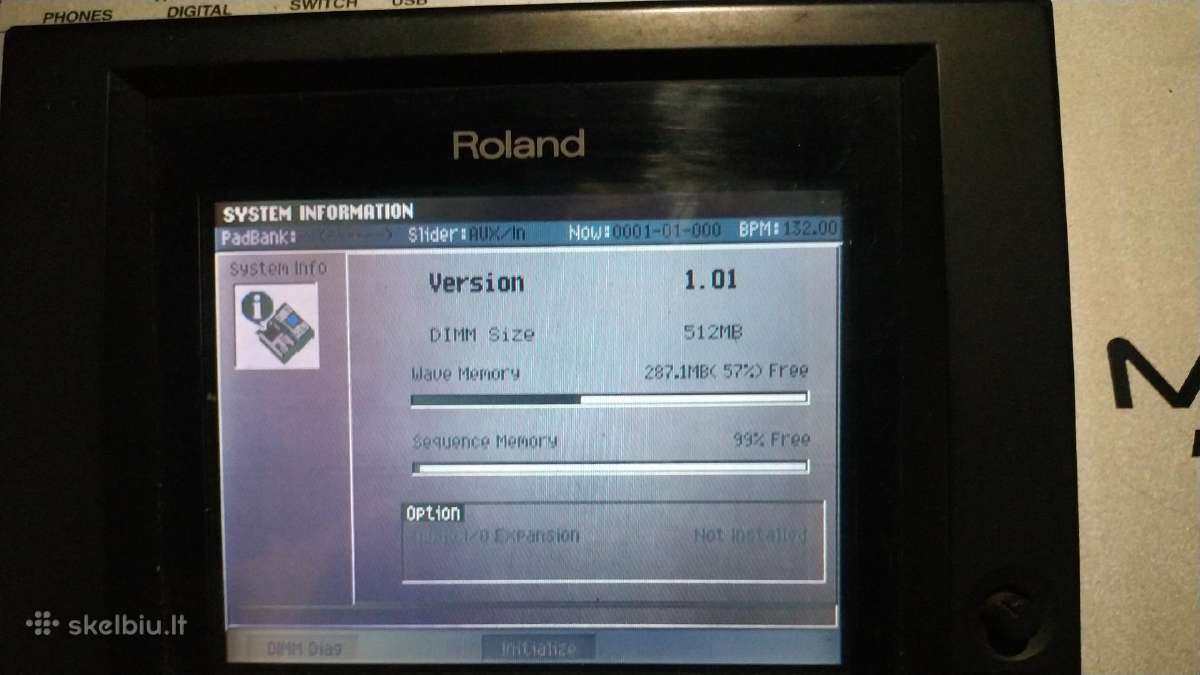 Parduodu Roland Mv8800 Sampleris darbo stotis. - nuotraukos Nr. 3