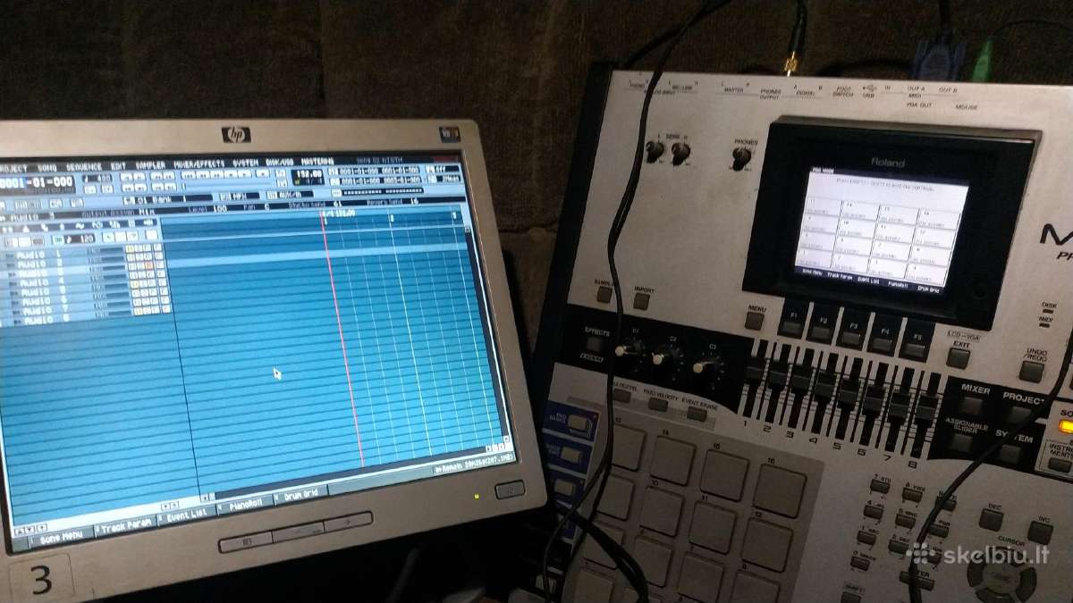 Parduodu Roland Mv8800 Sampleris darbo stotis. - nuotraukos Nr. 4