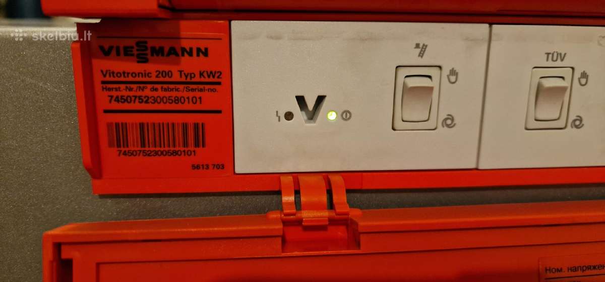Dujinis katilas Viessmann Vitogas 100 - nuotraukos Nr. 6