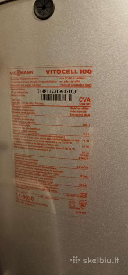Dujinis katilas Viessmann Vitogas 100 - nuotraukos Nr. 8